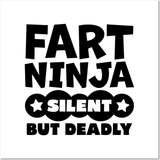 Fart Ninja Silent But Deadly Posters and Art